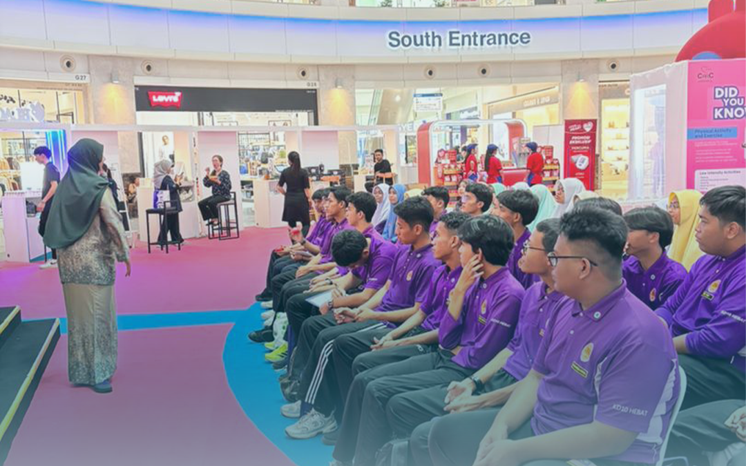 IJN University College Welcomes SMK KD10 Students for World Heart Day Educational Talk