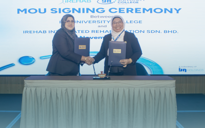 IJN University College Strengthens Industrial Collaboration Through MoU with IRehab