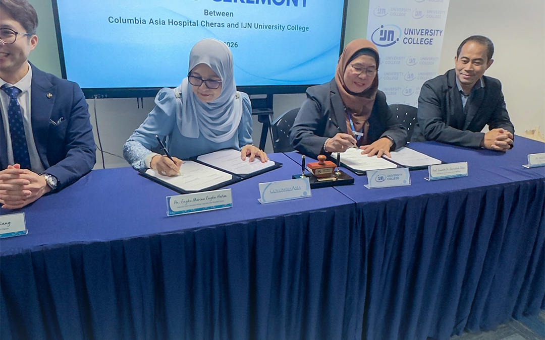IJN University College Strengthens Industry Collaboration with Columbia Asia Hospital – Cheras