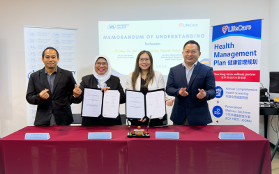 IJN University College Signs MOU with Life Care Diagnostic Medical Centre to Strengthen Healthcare Education and Industry Collaboration